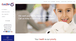 Desktop Screenshot of amerimedpharmacy.com